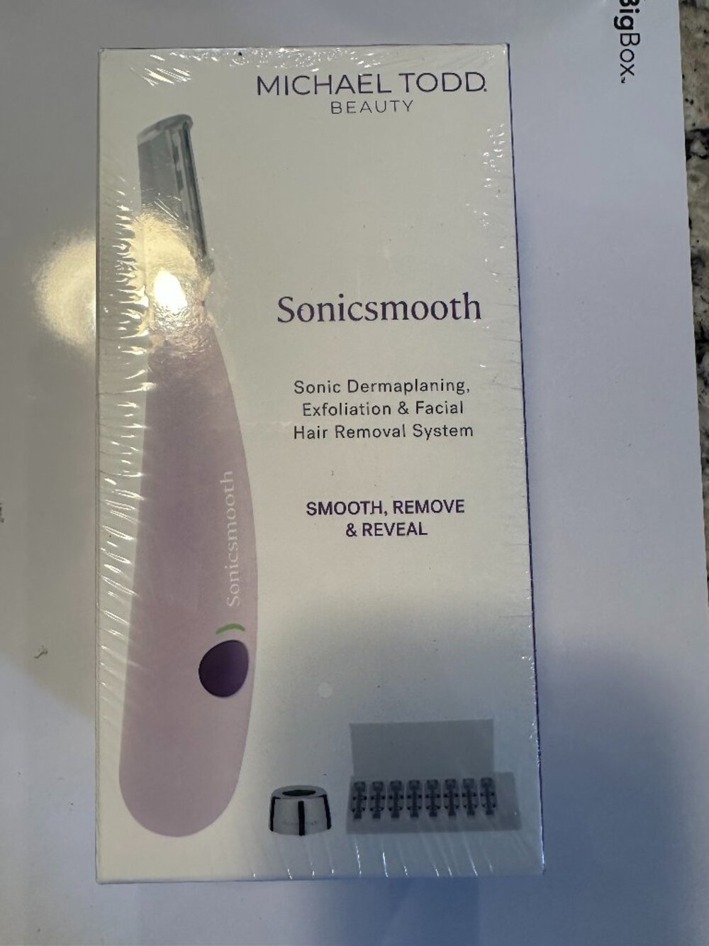 MICHAEL TODD BEAUTY SONIC SMOOTH HAIR REMOVAL SYSTEM NIB